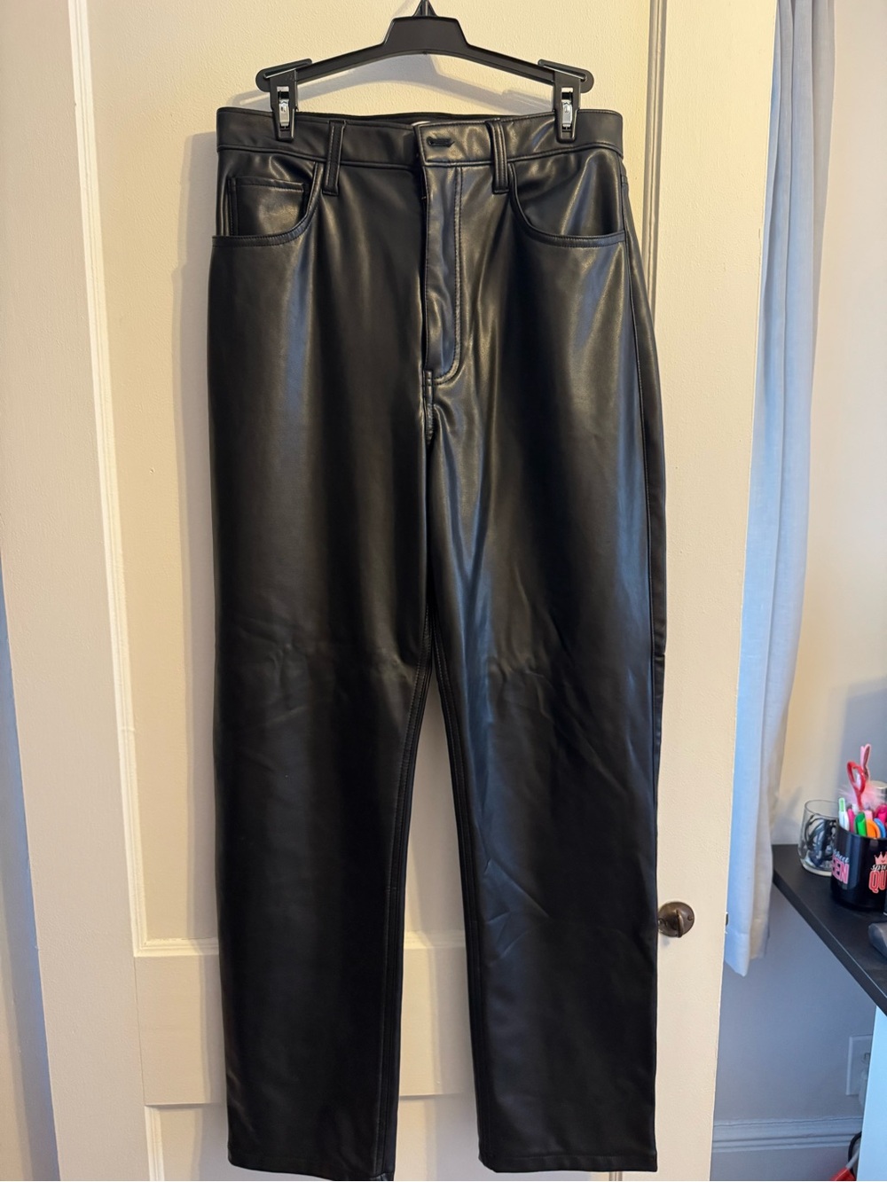 Abercrombie Leather Pants